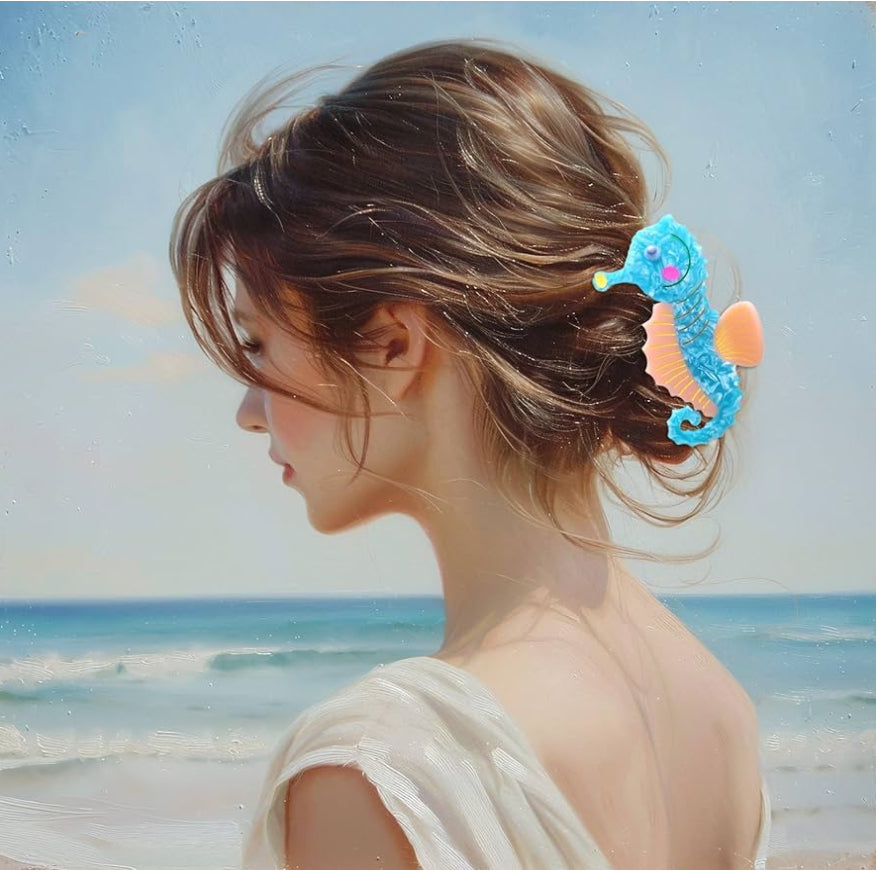 
                  
                    Seahorse Hair Clip
                  
                