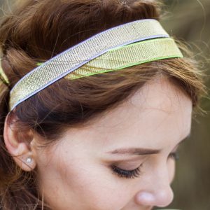 White and Silver Headbands